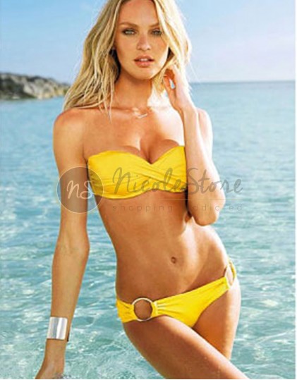 Costum de Baie Galben cu Push-up 0012262Y5